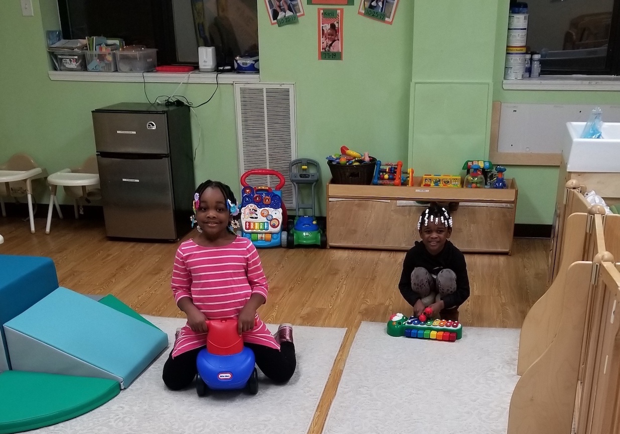 children playing at Mecca Child Care