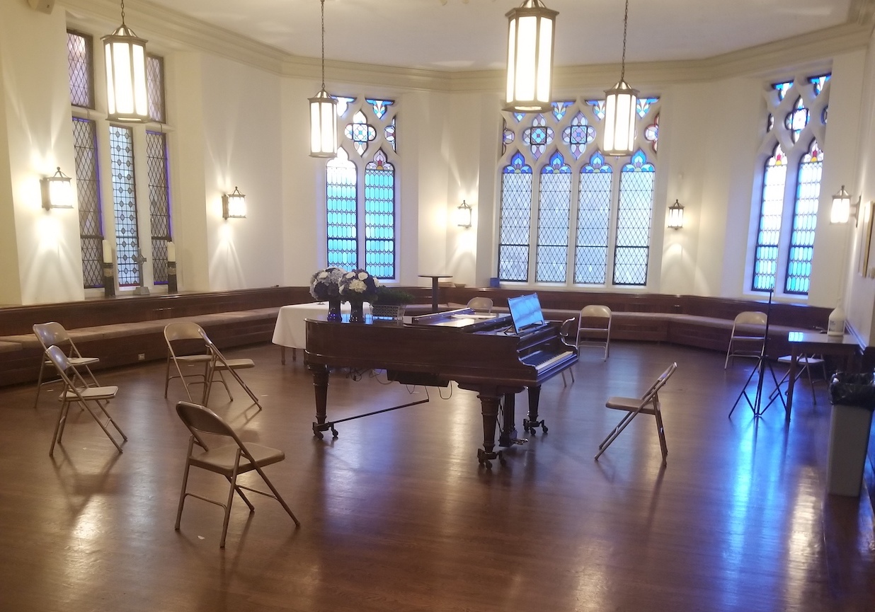 choir room at The First Presbyterian Church